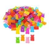 50 Pieces Nail Charms Gummy Bear Nail Charms for rt Decorations