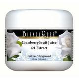 Bianca Rosa Extra Strength Cranberry Fruit Juice 4:1 Extract - Hand and Body Salve Ointment (2 oz 2-Pack Zin: 514167)