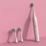 Nacni 19800 Strokes Waterproof Electric Toothbrush Clean Massage 3 Brushheads IPX7