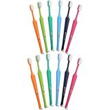 Paro exS39 Extra Sensitive Toothbrush with Interspace Brush F | Dual Features | Ultra Soft Bristles | Unisex | (12 Pack)