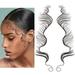 Hair Edge Tattoo Stickers Hairline Tattoo Sticker Template Fake Hair Tattoo Stickers Curly Hair Waterproof Temporary Tattoos Hairline Sticker Waterproof Lastingï¼ˆBE-003ï¼‰