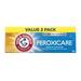 Arm & Hammer Peroxicare Anti-Cavity Fluoride Toothpaste Clean Mint 6 oz 2 Pack