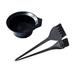 JVLM HOME 3 Pieces Professional Salon Hair Coloring Dyeing Kit (Dye Brush & Comb/Brush/Bowl/Tint Tools)
