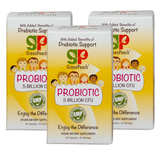 GreenPeach Prebiotic & Probiotic supplements For Kids and Adults Supports Immune & Digestive Health 45 Capsules 45 Servings Pack of 3