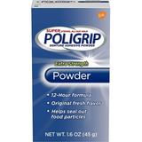 Super Poligrip Denture Adhesive Powder-1.6 oz ( Pack of 4)