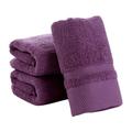Luxsea 3 Packs - Thickened Face Towel Absorbent Hair Face Towels Ultra Soft Hand Bath Thick Solid Towel Bathroom - Ideal for Daily Use