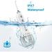 BESTOPE Water Flosser 300ML 5 Modes & 6 Jet Tips - IPX7 Waterproof Cordless Dental Oral Irrigator Portable and Rechargeable Water Flossing for Braces & Bridges Care Home and Travel