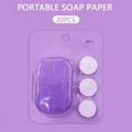 Home Textiles Clearance Yay Disposable Washing Hand Bath Toiletry Paper Soap Sheets Compressed Towels Purple