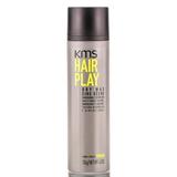 4.3 oz KMS Hair Play - Dry Wax Hair - Pack of 1 w/ SLEEKSHOP Teasing Comb