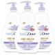 3 Pack Baby Dove Calming Nights Head to Toe Wash 400 ml (3x 13.52 oz)