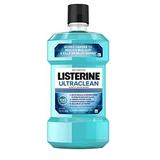 Listerine Ultraclean Antiseptic Mouthwash Oral Care for Gingivitis Cool Mint 1 L