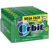 ORBIT Spearmint Sugar Free Chewing Gum 30-Piece Pack of 6