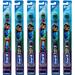 Oral-B Kids Manual Toothbrush Monsters Characters for Children and Toddlers 3+ Extra Soft Bristles - Pack of 6 (Characters Vary)