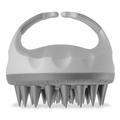 Scalp Massager Head Scrubber Exfoliating Brush Shower Massage Tool Gray