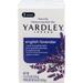 2 Pack Yardley London Naturally Moisturizing Bath Bars English Lavender 4.25 Oz Bars