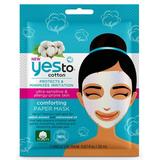 Yes To Cotton Protects & Minimizes Irritation Comforting Paper Mask Single Use Face Mask 0.67 fl oz