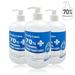 Moisturizing Advanced Hand Sanitizer Gel Value Packs with Aloe Extracts 70% Ethanol 16.9oz (500ml) pack pumps