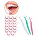 BE-TOOL 20/60 Pcs Dental Floss Heads with Floss Handle Cleaners Floss Oral Hygiene Dental Cleaning Tools Daily Use