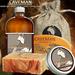 Caveman Beard Oil Balm Soap and Comb Kit - Leave in Conditioner Scent: Christmas Special Edition