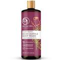 Dr. Jacobs Naturals Pure Castile Liquid Soap Face and Body Wash Rose 32 Fl Oz