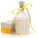 KEOMI NATURALS - Organic Handmade Soap Gift Set - 2 Full Size Bars (Golden Crown & Sea Breeze)