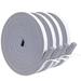 LNGOOR 4 Rolls 3.3 Ft Foam Seal Tape Self Adhesive Weather Stripping Insulation Foam Neoprene Weather Stripping 1/2 Inch Wide X 2/5 Inch Thick