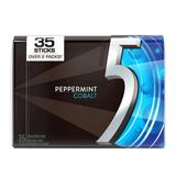 Wrigley s 5 Peppermint Cobalt Sugarfree Gum (Pack of 4)