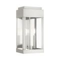 Livex Lighting - York - 2 Light Outdoor Wall Lantern in Modern Style - 8 Inches