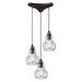 Elk Home - Menlow Park - 3 Light Linear Pendant in Transitional Style with