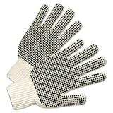 Brand Regular-Weight PVC-Dot String-Knit Gloves Men s -ANR6710
