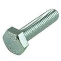 M5-0.8 x 10mm Hex Head Cap Screws Steel Metric Class 8.8 Zinc Plating (Quantity: 100 pcs) - Coarse Thread Metric Fully Threaded Length: 10mm Metric Thread Size: M5 Metric