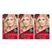 Revlon Colorsilk Beautiful Color Permanent Hair Color 3 Pack 004 Ultra Light Natural Blonde 3 Pack