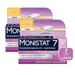 Monistat 7 Day Yeast Infection Treatment for Women 7 Miconazole Cream Applications with Disposable Applicators 2 Pack