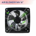 TFCFL 16 inch Industrial Ventilation Extractor Commercial Square Axial Air Blower Fan