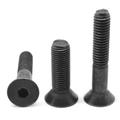 M5 x 0.80 x 55 MM (PT) Coarse Thread DIN 7991 Class 12.9 Socket Flat Head Cap Screw Alloy Steel Black Oxide Pk 25