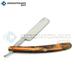 OdontoMed2011 Barber Salon Straight Razor Edge Folding Shaving Knife Wooden Handle Bts-190