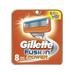 Gillette Fusion Power Refill Blade Cartridges 8 Count + Schick Slim Twin ST for Sensitive Skin