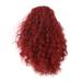 Ladies Front Lace Wig Set Black Mid-length Curly Hair Simulation Wig