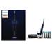 Philips Sonicare Diamondclean Smart Electric Rechargeable Toothbrush â€“ 9700 Series Lunar Blue HX9957/51