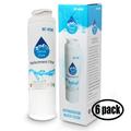 6-Pack Replacement for General Electric PSSC6KGWABB Refrigerator Water Filter - Compatible with General Electric MSWF Fridge Water Filter Cartridge - Denali Pure Brand