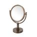 Allied Brass DM-4D/4X-VB 8 Inch Vanity Top Make-Up Mirror 4X Magnification Venetian Bronze