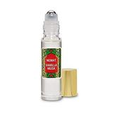 Vanilla Musk Perfume Oil Roll-On - Vanilla Fragrance Oil Roller (No Alcohol) Perfumes for Women and Men by Nemat Fragrances 10 ml / 0.33 fl Oz