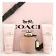 Coach New York 3.0 oz. & 7.5 ml. EDP Spray + 3.3 oz. B/Lotion Set for Women. New