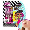 Horizon Group USA L.O.L. Surprise! O.M.G. Lollipop Lip Gloss Create 4 LOL Surprise Lip Glosses Includes 4 Lip Gloss Containers 3 Fun Flavors Confetti Surprise Temporary Tattoos & More