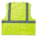 GloWear 8205HL Type R Class 2 Super Econo Mesh Safety Vest 2X-Large to 3X-Large Lime | Bundle of 10 Each