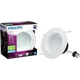 Philips 5 In. Retrofit IC/Non-IC Rated White LED Recessed Light Kit Daylight
