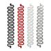 4 Pcs 4 Colors Hair Braiding Tool Hair Styling Tool French Hair Braiding Tool Stick Fishbone DIY Hair Accessories (Black White Red Grey)