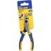 Irwin 6 OAL 1-9/16 Jaw Length x 23/32 Jaw Width Long Nose Side Cutting Bent Nose Pliers Serrated Jaw Standard Head ProTouch Handles