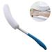 Long Handle Bath Brush Bath Body Brush Easy Reach Anti-Slip Curve Handle Body Brush for Seniors Suitable for Elderly/Pregnant Aid Bathing and Shower