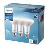 Philips LED 65-Watt BR30 Indoor 5-inch Recessed Can Downlight Light Bulb Frosted Daylight Dimmable E26 Medium Base (12-Pack)